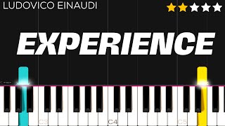 Ludovico Einaudi  Experience  EASY Piano Tutorial [upl. by Assened]