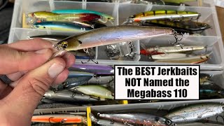 The BEST Jerkbaits NOT Named the Megabass 110 [upl. by Alicul]