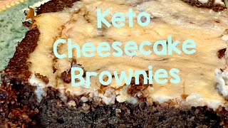 Keto Cheesecake Brownies [upl. by Kirsten]