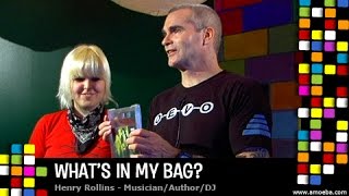 Henry Rollins  Whats In My Bag [upl. by Ayatnahs]