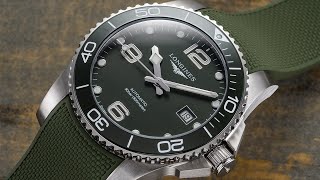 An Overlooked Diver For the Money  Longines HydroConquest Green [upl. by Kos69]