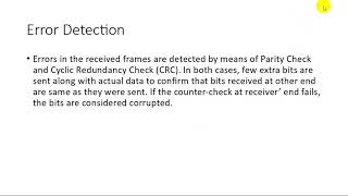 Error Detection [upl. by Kellene452]