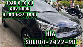 SOLUTO 2022 BẢN ĐỦ XE ĐẸP RIN NHƯ MỚIÔ TÔ CŨ BÌNH ĐỊNH QUY NHƠN [upl. by Black]