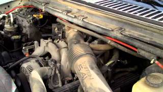 Ford 54 liter High idle problem and how to fix it [upl. by Herm337]