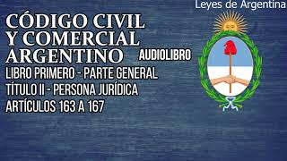 Artículos 163 a 167  Código Civil y Comercial Argentino Audiolibro [upl. by Ttnerb633]