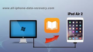 How to Transfer PDF to iPad Air 2 Import EPub Books from Computer to iPad Air 2 [upl. by Weaver]