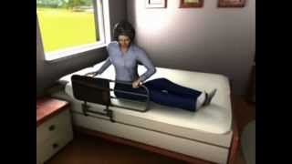 Barandilla para cama Pivot Rail  wwwortowebcomwmv [upl. by Ettennod784]