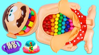 Mr Play Doh Head Has Belly Doctor Checkup [upl. by Auliffe]