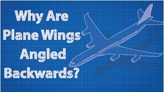 Why Are Airplane Wings Angled Backwards [upl. by Ansley]