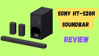 Sony HTS20R Soundbar Review [upl. by Shanna]