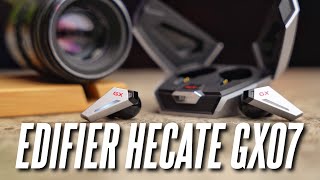 The most crazy looking GAMING Earbuds Edifier Hecate GX07 InDepth Review [upl. by Eldnar]