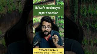 IBPS afo previous year paper shorts [upl. by Adrial]