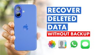 How to Recover Permanently Deleted PhotosVideos on iPhone without Backup [upl. by Yniar103]