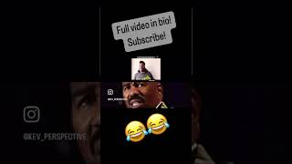 Steve Harvey responds to katt williams Godfrey Impersonation  Reaction controversy [upl. by Absa]