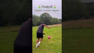 FOOTGOLF 🤯 SUBSCRIBE ✅ football soccerchallenge soccer footgolf viralfootball funny trend [upl. by Elbert530]