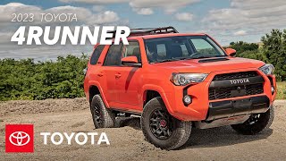 2023 Toyota 4Runner Overview  Toyota [upl. by Alfie]