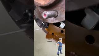 Rear brake pads Replace rear brake pads mechancial automobile [upl. by Wald]