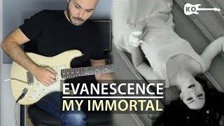 Evanescence  My Immortal  Electric Guitar Cover by Kfir Ochaion [upl. by Anirdua516]