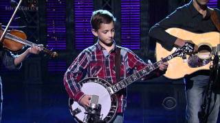 9YearOld Plays Banjo on David Letterman Show [upl. by Mayne]