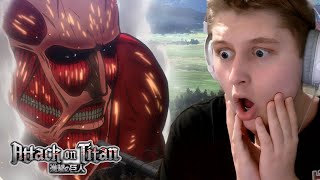 ITS BACK  Attack On Titan Season 1 Episode 4 REACTION [upl. by Devaney39]