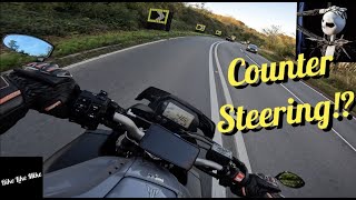 How To Counter Steer on a Motorcycle In 3 Minutes [upl. by Rustin203]