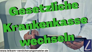 gesetzliche Krankenkasse wechseln  Krankenversicherung WECHSELN  wie geht das RICHTIG  Tipps [upl. by Rayna]