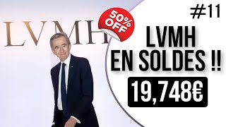 LVMH est en soldes fautil acheter  11 [upl. by Atnauqal636]