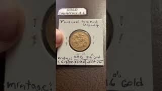 1903 1 Sovereign Gold Perth Mint Mintage 4674000 [upl. by Enihsnus]