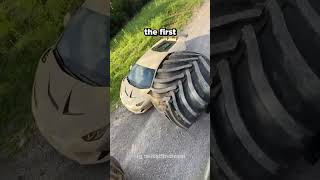 Lamborghini VS Monster Truck 🤯💥 [upl. by Turro]