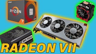 AMD Radeon VII PC Build Plan [upl. by Htirehc]