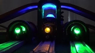 Brio Trains Glow Thomas the Train and his friends Railway Tunnel Wooden Train Toys Video for Kids [upl. by Maunsell]