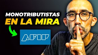 Cómo CONTROLA AFIP a los MONOTRIBUTISTAS ⛔ [upl. by Ardek]