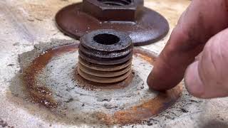 Pedalpower Stone Grinding Wheel Restoration pt 2 [upl. by Narual]