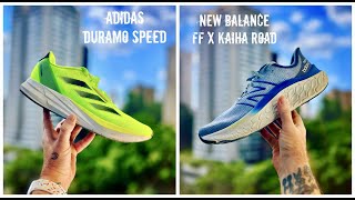 REVIEW ESPECIAL ADIDAS DURAMO SPEED VS NEW BALANCE FRESH FOAM X KAIHA ROAD [upl. by Gerk]