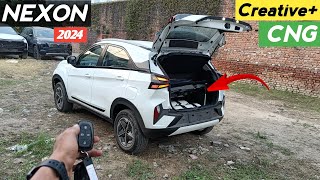 New Tata Nexon i CNG 2024 ❣️ Nexon Creative Plus Cng Review 😍 [upl. by Hoxsie174]