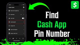 How To Find Cash App Pin Number [upl. by Rehpoitsirhc893]