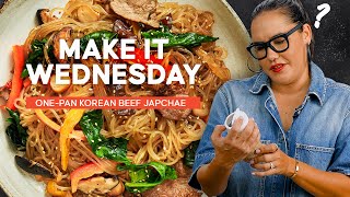 Weeknight Korean Glass Noodles  Marions Kitchen [upl. by Etezzil]