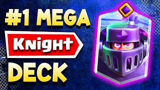 The BEST Mega Knight Evolution Deck in Clash Royale [upl. by Lalat]