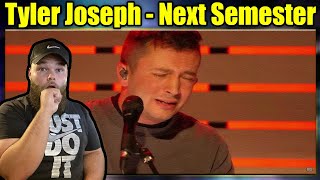 FIRST LISTEN TO Tyler Joseph  Next Semester Q101 Lounge REACTION [upl. by Manoff]