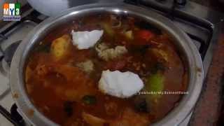 CHAPALA PULUSU  NELLORE FISH CURRY  MANGO FISH CURRY  HOMEMADE street food [upl. by Stag664]