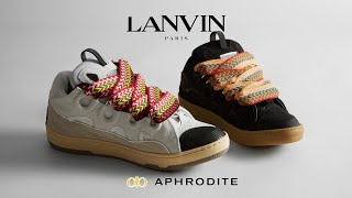 Lanvin Curb Skate Sneakers  A Closer Look [upl. by Thanasi1]