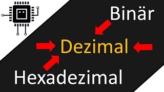 Binär in Dezimal Hexadezimal in Dezimal alle Zahlen in Dezimal umwandeln [upl. by Kora665]