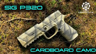 SIG P320 Cardboard Camo [upl. by Chaudoin]