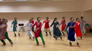 Chitresh Das Youth Co performing kathak to Carol of the Bells [upl. by Legge]