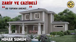 NEFES KESEN GARAJLI AKDENİZ STİLİ TASARIM VİLLA [upl. by Cohette724]