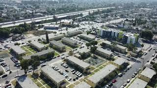 Nickerson Gardens Projects Watts Drone Footage [upl. by Dorine]