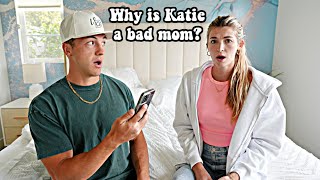 MAKING UP FAKE DISRESPECTFUL QUESTIONS TO ASK MY WIFE PRANK ENDS BAD [upl. by Body]