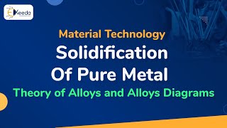 Solidification Of Pure Metal  Theory of Alloys and Alloys Diagrams  Material Technology [upl. by Radley]