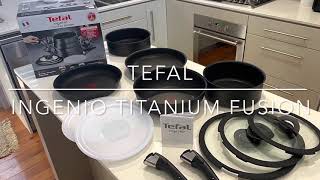 Tefal Ingenio Titanium Fusion 12 Piece Set Review [upl. by Suravaj]