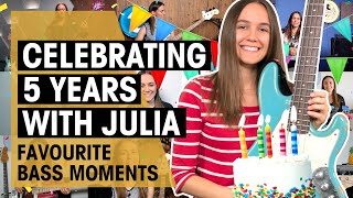 5 Years of Julia  Favourite Bass Moments  Thomann [upl. by Idroj409]